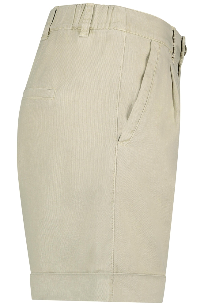 CLEO SHORT COTTON LINEN COLOUR SRB4572 PEBBLE